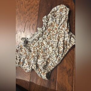 Rylee + Cru top floral 2-3 year